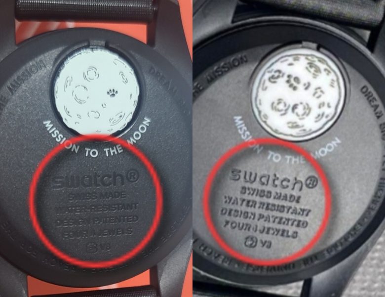 オメガスウォッチ(スヌーピー)偽物の見分け方　omega swatch fake imitation 