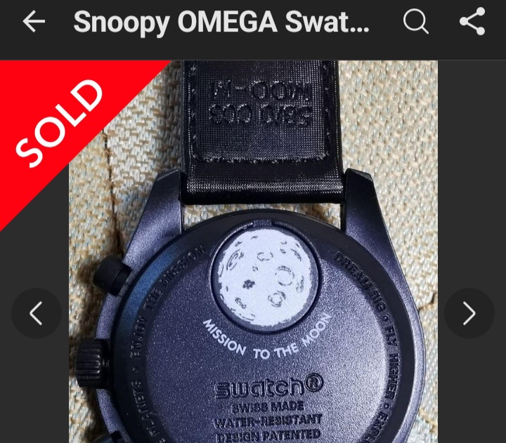 オメガスウォッチ(スヌーピー)偽物の見分け方　omega swatch fake imitation 