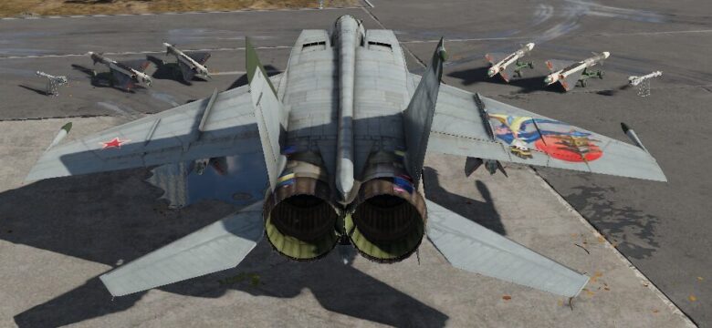 warthunder ロシア　mig25pd